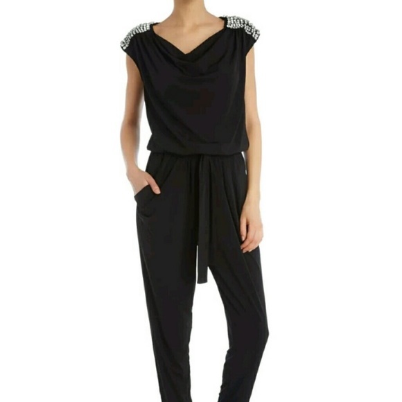MICHAEL Michael Kors Pants - Sale💓▶️Michael Michael Kors◀️ Shoulder jeweled jumpsuit